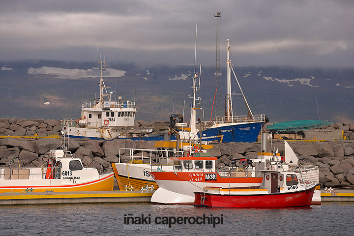 Puerto pesquero de Sudavik