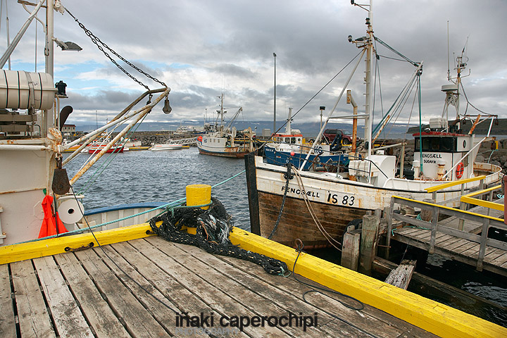 Puerto pesquero de Sudavik