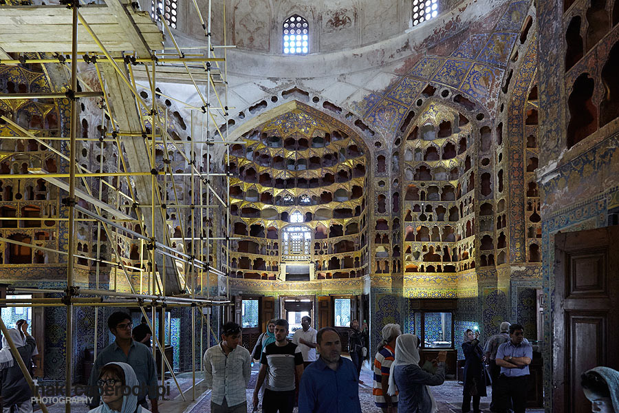Interior del Mausoleo del Sheikh Safi Al Din